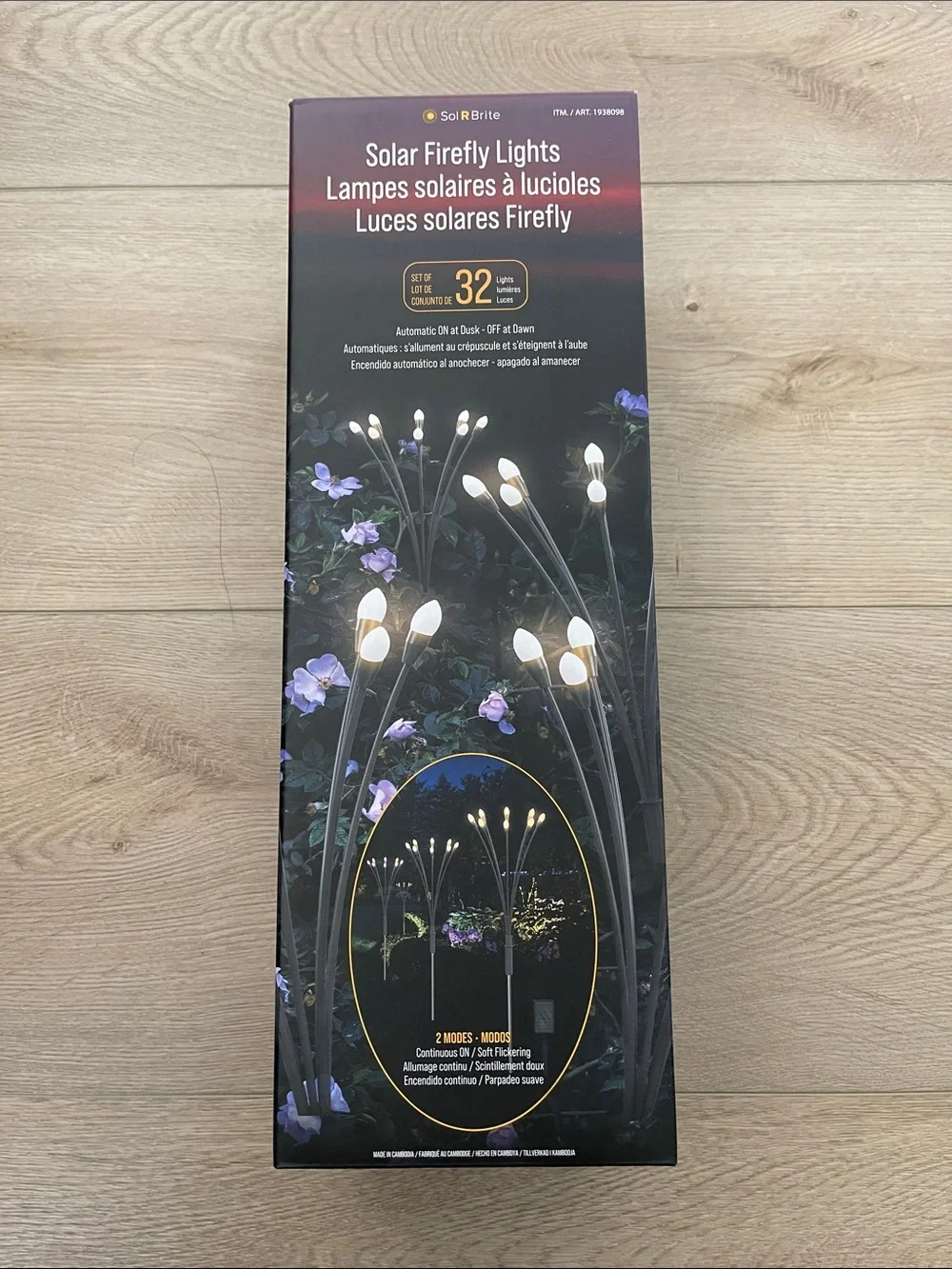 ❤️NEW!!!❤️ Solar Firefly Garden Lights -Warm White Accent Lighting,Ttl 32 lights